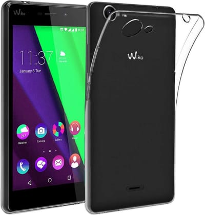 ebestStar - Hoes geschikt voor Wiko Pulp Fab 4G, Back Cover, Beschermhoes anti-luchtbellen hoesje, Transparant
