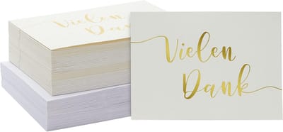 Bedankkaartjes Set met Enveloppen - Diverse Designs voor Elke Gelegenheid