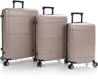 Heys Zen 4 wielen Kofferset 3-delig met uitbreidingsplooi - Harde bagage - TSA slot - atmosphere