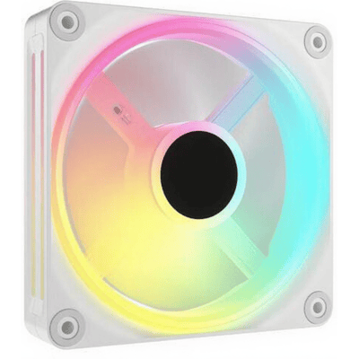 Corsair iCUE LINK QX120 RGB Starter Kit - White - Case ventilator - 120mm - Wit met RGB-licht - 37 dBA