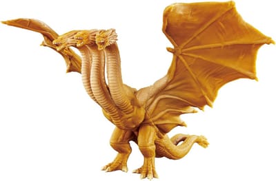 Vile Drie-Hoofdige Draak Zacht Vinyl Figuur 18 cm Speelgoed