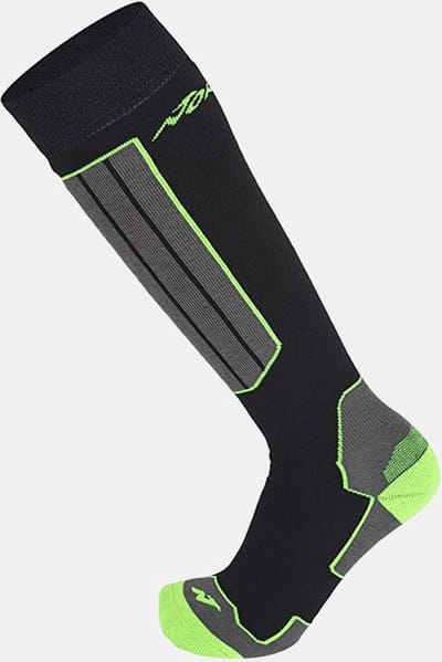 Nordica - Wintersportsokken/Skisokken - All Mountain Comfort - 35/38 - Zwart/neon groen