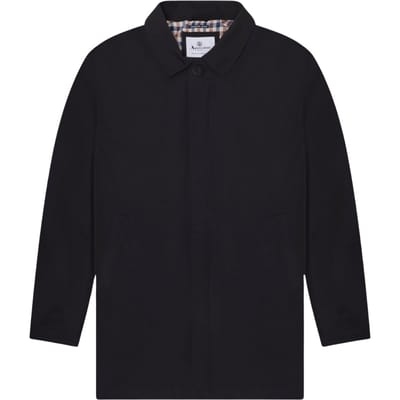 Aquascutum Active Shell Active Mid Trench Zwarte Jas