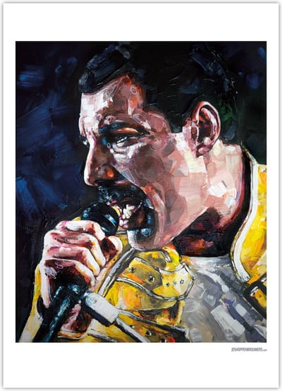 Freddie Mercury 04 poster 50x70 cm