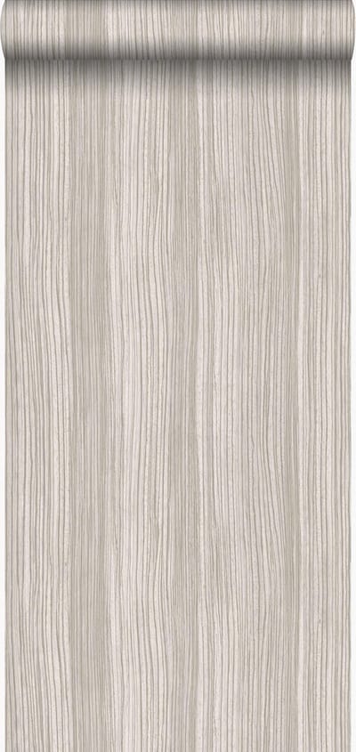 Origin Wallcoverings behang strepen glanzend lichtbruin - 53 cm x 10.05 m - 347350