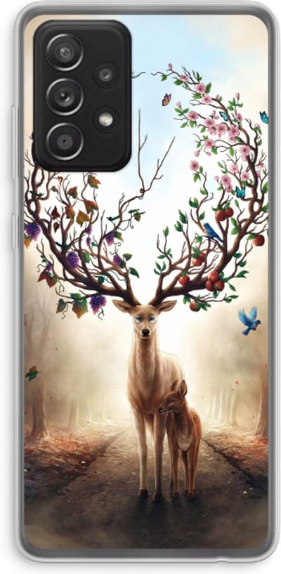 Case Company® - Hoesje geschikt voor Samsung Galaxy A52 hoesje - Seasons Change - Soft Cover Telefoonhoesje - Bescherming aan alle Kanten en Schermrand