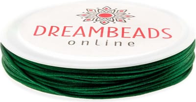 Satijnkoord (2 mm) Emerald Green (8 Meter)