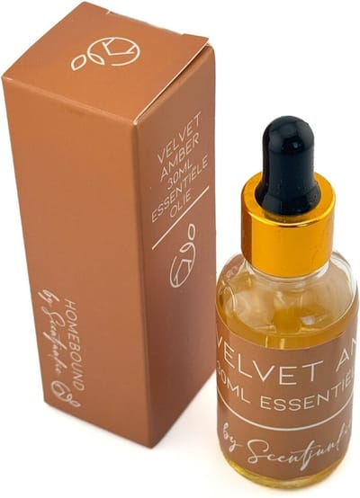 HomeBound by KY | Essentiële olie 30ml 'Velvet amber' | Essentiële olie