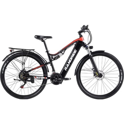 Vélo Électrique RANDRIDE YG90 29 Pouces Homme VTT Tout Suspendu Frein Hydraulique SHIMANO Vélo Électrique 1000w pour Adulte 29 noir