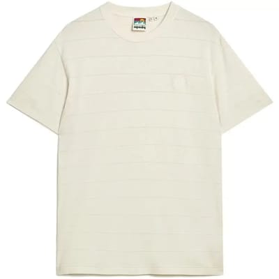 T-shirt met structuur van biologisch katoen Superdry Vintage