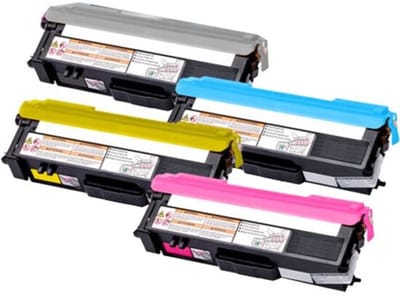 TN-321 Zwart + Kleur Huismerk Toners | Compatible met Brother TN-321 | Geschikt voor Brother DCP 9055 CDN, DCP 9270 CDN, HL 4140 CN, HL 4150 CDN, HL 4570 CDW, HL 4570 CDWT, MFC 9460 CDN, MFC 9465 CDN, MFC 9560 CDW, MFC 9970 CDW
