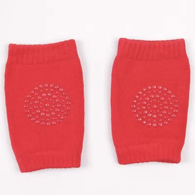 CHPN - Kniebeschermers - Baby kniebeschermers - Rood - 1 paar - Babykniebeschermers - Kruipen - Leren kruipen - Baby veiligheid - Kniesokken