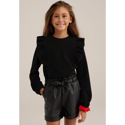 WE Fashion Sweater Black Taglia: 170/176 | Maglioni Outlet | Unisex | Nero