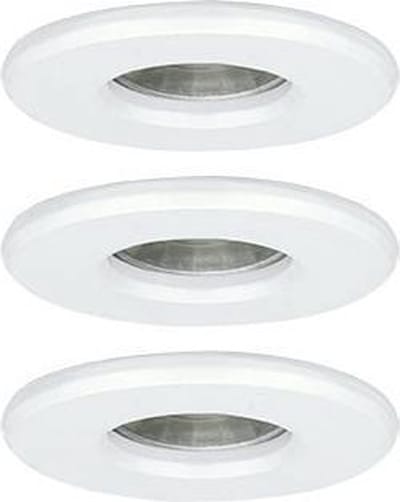 EGLO IGOA INGEBOUWD. SET IP44/IP20 3X3,3W Ø85 WIT