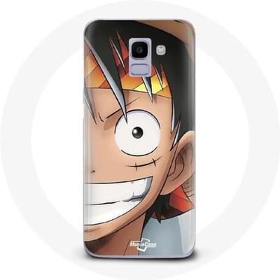 Case voor Samsung Galaxy J6 2018 Manga Luffy uit één stuk
