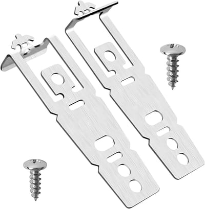 Vaatwasser Montagebeugel - Apparaat Stabilisator - Vaatwasser Repareren - Koolstofstaal Constructie - 7.92 x 2.46 cm - Zilverkleurig