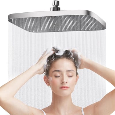 Dailygoods- Douchekop Luxe - Douchekop Regendouche - Douchekop 360 Graden Verstelbaar - Douchekop met Slang - Douchekop met Filter - Hoogwaardige ABS Materialen - Regen Douchekop