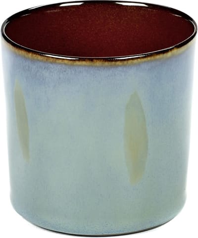 Serax Terres de Rêves by Anita Le Grelle Beker - D7,5x7,5 cm - Smokey blue/rust