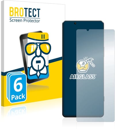 Screenprotector 6 Stuks voor Sony Xperia 5 IV Beschermglas transparant