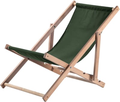 Anjouin natuurlijke ligstoel salontafelset + 2 flessengroene ligstoelen