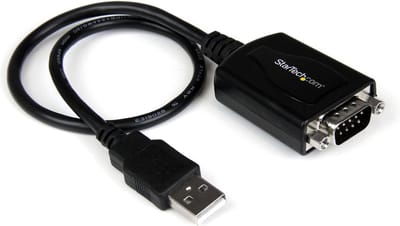 StarTech.com USB Aan RS232 Serial DB9 AV / multimedia paneel Cable with COM Retention