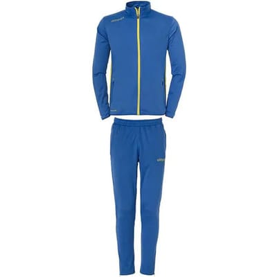 Uhlsport Essential Classic Trainingspak Azuur Blauw-Limoen Geel Maat 104