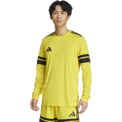 Adidas Squadra 25 T-shirt Met Lange Mouwen Geel L / Regular Man