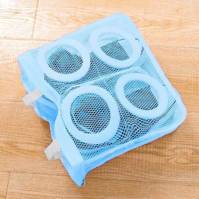 Wasmachine Schoenen Tas Reis Schoenen Opbergzakken Draagbare Mesh Waszak Anti-deformatie Beschermende Schoenen Luchten Drogen Gereedschap