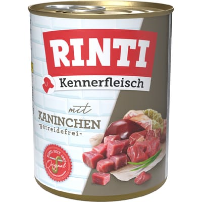 Voordeelpakket RINTI Vlees voor fijnproevers 24 x 800 g - Konijn