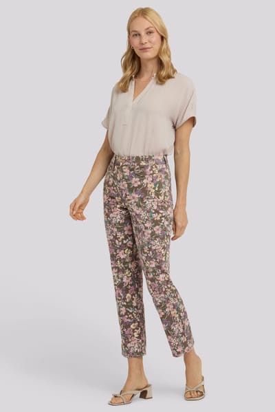 Marilyn Rechsteek Jeans Met Hoge Taille