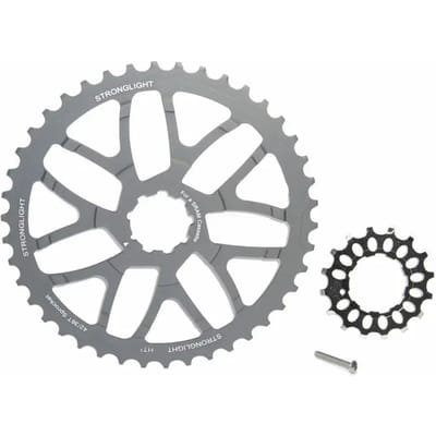 Stronglight Conversion Kit For Sram Kettingblad Zwart,Zilver 42/16t