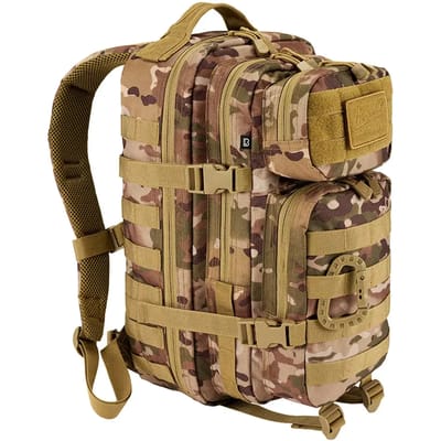 Brandit US Assault Pack Medium Rugtas camouflage Polyester - Basics, Festival