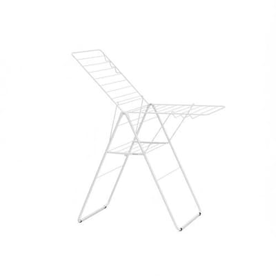 Droogrek HangOn 20 meter drooglengte - Fresh White - in hoogte verstelbaar - compact opvouwbaar