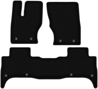 BASIC zwarte veloursmatten voor: Range Rover Sport II SUV (2013-)