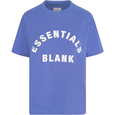 Blank Essentials Dames/Dames Oversized Vriend T-shirt (Schemering)