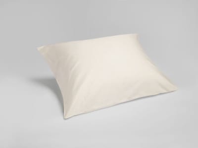 Yumeko kussensloop katoensatijn natuurlijk 65x65 - Bio, eco & fairtrade - 1 stuk