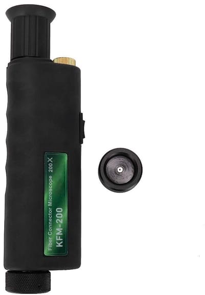 Allecto - Microscoop - LED verlichting - Geschikt voor glasvezelinspectie - 200x vergroting - Inclusief adapters - Ideaal voor hobbyisten - Compact...