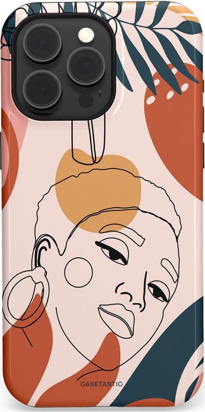 Casetastic Hoesje Geschikt voor Apple iPhone 15 Pro Max Magsafe - Stijlvolle Beschermende Duo-layer Case - Ochtend blush