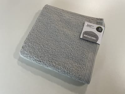 Sorema Handdoek New Plus silver 50x100cm