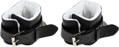 Gorilla Sports - Ankle straps - Set van 2 - Voetriemen - Kickbacks - Leer