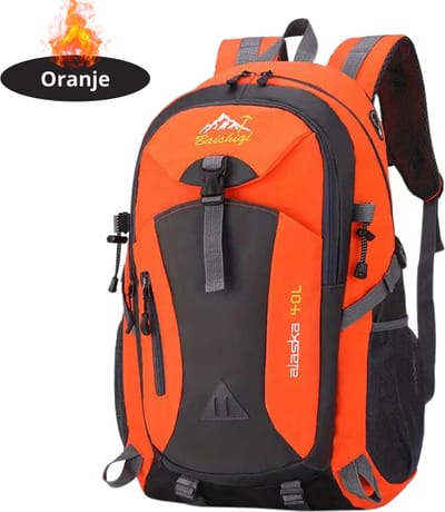 Livano Rugzak - Dames - Heren - Meisje - Jongens - Backpack - Outdoor - Oranje