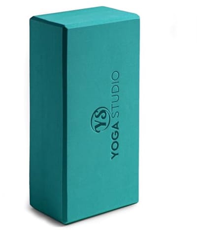 Teal Yoga Baksteen 22cm x 11cm x 5cm - Lichtgewicht Oefening Accessoire voor Yoga
