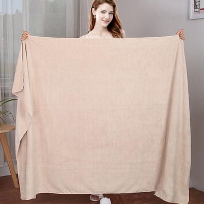 Extra Grote Microfiber Badhanddoek 100X200cm Zachte Super Absorberende Kaart Sneldrogende Handdoeken Thuisgebruik 100x200 cm