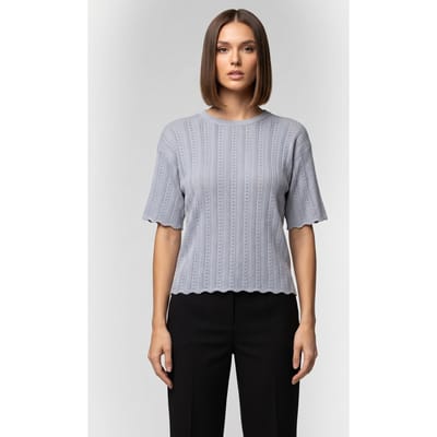& Other Stories Mandy T-shirt Blue Size: XS | Sweaters Outlet | Dames | Blauw