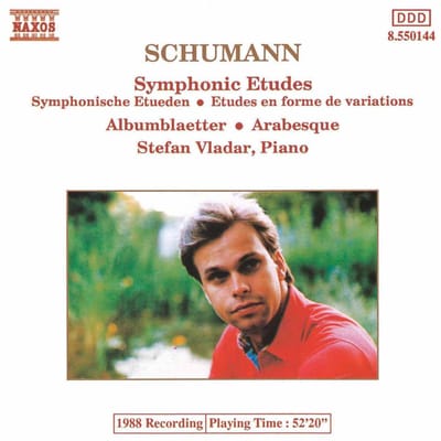 Stefan Vladar - Schumann: Symphonic Études (CD)