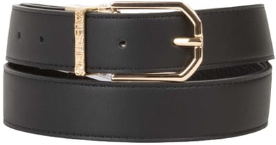 VALENTINO riem Double Belt W105 Nero / Oro zwart