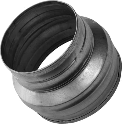 Reductiestuk Ventilatiebuis 160 mm naar 150 mm Ronde Verloopadapter voor HVAC en Afvoer