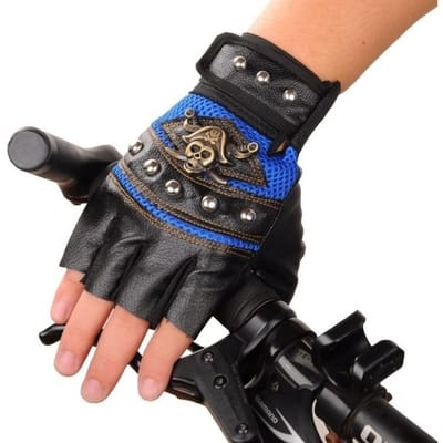 Fiets Buiten Gebruik Actieve Fitness Antislip Tactiek Geest Schedel Mountainbike Handschoenen