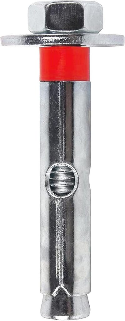 Hoge Kwaliteit Hexagonale Spreidankers M10x70mm - 25 Stuks Verzinkt Staal