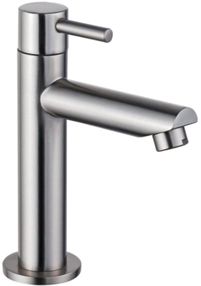 FugaFlow Eccelente Sobrado Badkamer Fonteinkraan - 14.4cm - opbouw - 1gats - PVD - geborsteld RVS